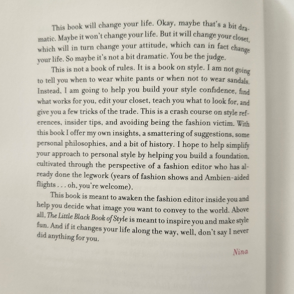 The Little Black Book of Style by Nina Garcia - Picture 9 of 15